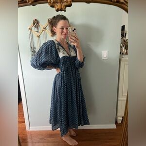 Daughter of India Kyra midi dress, size medium, excellent condition